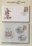 Germany 500 Year Post on 28 Pages 1980/90 Covers Cards BL1570