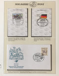Germany 500 Year Post on 28 Pages 1980/90 Covers Cards BL1570