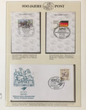 Germany 500 Year Post on 28 Pages 1980/90 Covers Cards BL1570