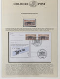 Germany 500 Year Post on 28 Pages 1980/90 Covers Cards BL1570