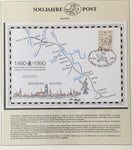 Germany 500 Year Post on 28 Pages 1980/90 Covers Cards BL1570