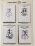 Germany 500 Year Post on 28 Pages 1980/90 Covers Cards BL1570
