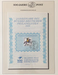 Germany 500 Year Post on 28 Pages 1980/90 Covers Cards BL1570