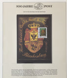 Germany 500 Year Post on 28 Pages 1980/90 Covers Cards BL1570