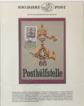 Germany 500 Year Post on 28 Pages 1980/90 Covers Cards BL1570