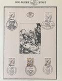 Germany 500 Year Post on 28 Pages 1980/90 Covers Cards BL1570