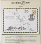 Germany 500 Year Post on 28 Pages 1980/90 Covers Cards BL1570