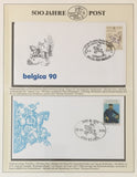 Germany 500 Year Post on 28 Pages 1980/90 Covers Cards BL1570