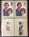 GB Liechtenstein Post Office Album PHQ Maxi Cards M&U Collection (Apx 70) GM2595