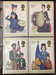 GB Liechtenstein Post Office Album PHQ Maxi Cards M&U Collection (Apx 70) GM2595