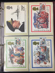 GB Liechtenstein Post Office Album PHQ Maxi Cards M&U Collection (Apx 70) GM2595