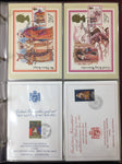 GB Liechtenstein Post Office Album PHQ Maxi Cards M&U Collection (Apx 70) GM2595