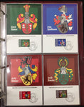 GB Liechtenstein Post Office Album PHQ Maxi Cards M&U Collection (Apx 70) GM2595