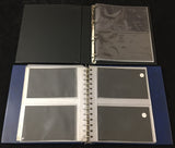 Albums Ring Cover Binders x 10 + Sleeves K911