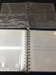 Albums Ring Cover Binders x 10 + Sleeves K911