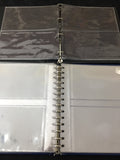 Albums Ring Cover Binders x 10 + Sleeves K911