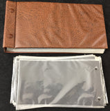 Albums Ring Cover Binders x 10 + Sleeves K911