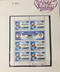 Lady Diana Royalty 1981 Wedding MNH+Sheets+Booklet Saints Pitcairn Offici. UK317