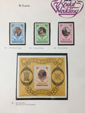 Lady Diana Royalty 1981 Wedding MNH+Sheets+Booklet Saints Pitcairn Offici. UK317