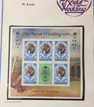 Lady Diana Royalty 1981 Wedding MNH+Sheets+Booklet Saints Pitcairn Offici. UK317
