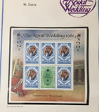 Lady Diana Royalty 1981 Wedding MNH+Sheets+Booklet Saints Pitcairn Offici. UK317