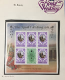 Lady Diana Royalty 1981 Wedding MNH+Sheets+Booklet Saints Pitcairn Offici. UK317