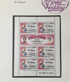 Lady Diana Royalty 1981 Wedding MNH+Sheets+Booklet Saints Pitcairn Offici. UK317