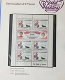Lady Diana Royalty 1981 Wedding MNH+Sheets+Booklet Saints Pitcairn Offici. UK317