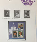 Lady Diana Royalty 1981 Wedding MNH+Sheets+Booklet Niue Penrhyn UK318