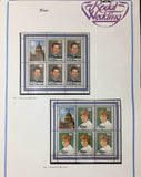 Lady Diana Royalty 1981 Wedding MNH+Sheets+Booklet Niue Penrhyn UK318
