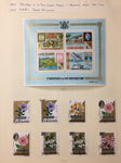 Cool Islands 1937/74 M&U Incl. Sheets Flowers Religion (Apx 150+) UK372