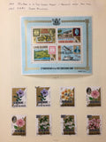 Cool Islands 1937/74 M&U Incl. Sheets Flowers Religion (Apx 150+) UK372