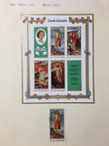 Cool Islands 1937/74 M&U Incl. Sheets Flowers Religion (Apx 150+) UK372