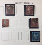 Great Britain 1841/1973 Windsor Album M&U Collection (Apx 250) GM2635
