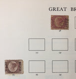Great Britain 1841/1973 Windsor Album M&U Collection (Apx 250) GM2635
