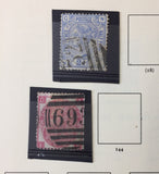 Great Britain 1841/1973 Windsor Album M&U Collection (Apx 250) GM2635