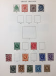 Great Britain 1841/1973 Windsor Album M&U Collection (Apx 250) GM2635