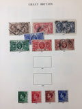 Great Britain 1841/1973 Windsor Album M&U Collection (Apx 250) GM2635