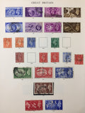 Great Britain 1841/1973 Windsor Album M&U Collection (Apx 250) GM2635