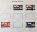 Great Britain 1841/1973 Windsor Album M&U Collection (Apx 250) GM2635