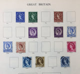 Great Britain 1841/1973 Windsor Album M&U Collection (Apx 250) GM2635