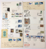 Great Britain Covers FDC's Airletters (Apx 220+Items) UK901